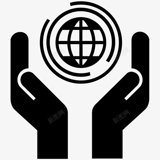 全球全球业务全球化图标svg_新图网 https://ixintu.com 全球 全球业务 全球化 护理2 网络