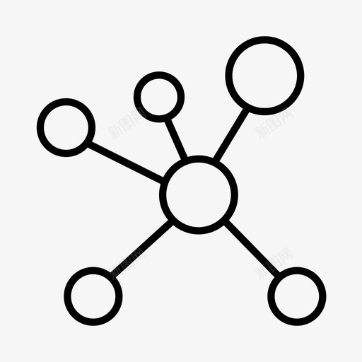 分子生物学化学元素图标svg_新图网 https://ixintu.com 分子 化合物 化学 化学元素 生物学 科学