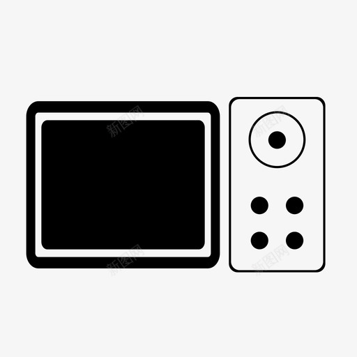 电视网络盒子svg_新图网 https://ixintu.com 电视网络盒子
