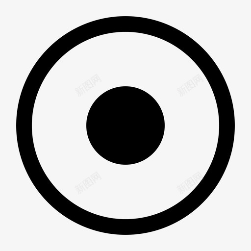 单选svg_新图网 https://ixintu.com 单选 iconfont-radiobox