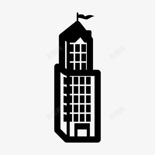 建筑物银行政府图标svg_新图网 https://ixintu.com 住宅 博物馆 建筑物 政府 机构 银行