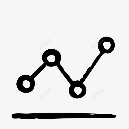 折线图条形图信息图图标svg_新图网 https://ixintu.com 信息图 办公室 折线图 条形图 统计 草图2