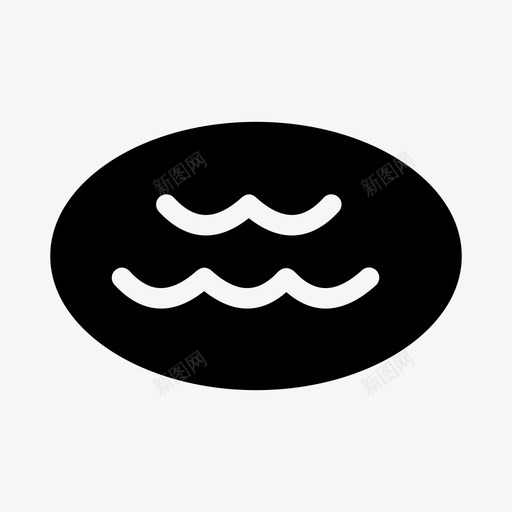 水库湖泊水图标svg_新图网 https://ixintu.com 水 水库 湖泊