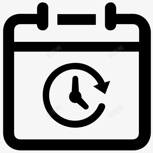 日历议程截止日期图标svg_新图网 https://ixintu.com 业务集2 事件管理 截止日期 日历 日程安排 议程
