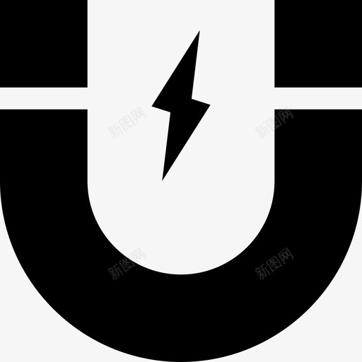 磁铁吸引磁性图标svg_新图网 https://ixintu.com u形 吸引 磁性 磁铁 科学技术符号集