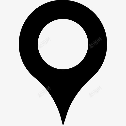 地图引脚标位置标记定位引脚图标svg_新图网 https://ixintu.com 位置标记 地图引脚 地图引脚矢量图标 定位器 定位引脚 搜索引擎优化和数字营销图标包