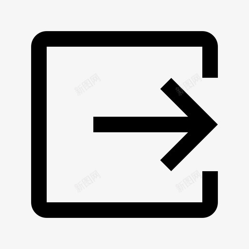 logoutsvg_新图网 https://ixintu.com logout