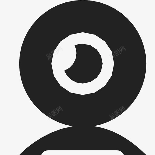 网络摄像头摄像头互联网图标svg_新图网 https://ixintu.com 互联网 安全 摄像头 网络摄像头 间谍
