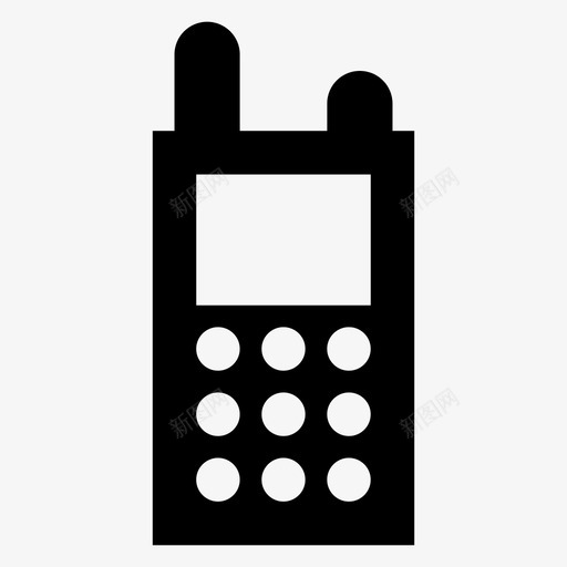手机联系人外出图标svg_新图网 https://ixintu.com 外出 手机 智能手机 电话 联系人 音乐音频和视频字形图标