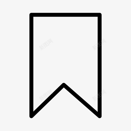 书签横幅旗帜图标svg_新图网 https://ixintu.com 书签 功能区 旗帜 横幅 用户界面