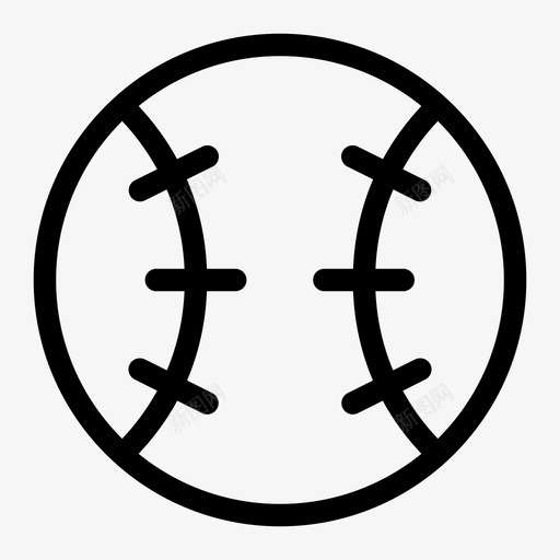 棒球比赛运动图标svg_新图网 https://ixintu.com 棒球 比赛 运动