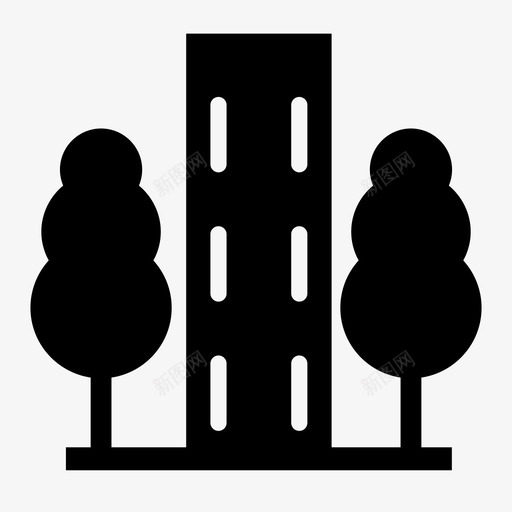 绿色城市绿色能源可再生能源图标svg_新图网 https://ixintu.com 可再生能源 可持续发展 可持续城市 绿色城市 绿色能源