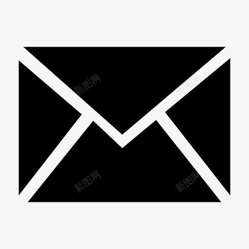未读邮件svg_新图网 https://ixintu.com 未读邮件