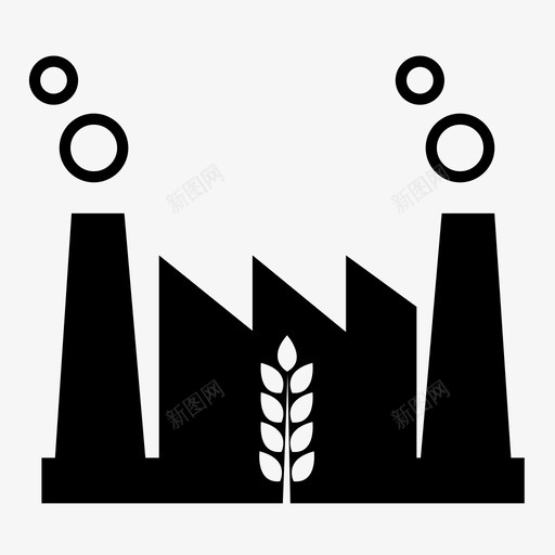绿色能源工厂环境环境工厂图标svg_新图网 https://ixintu.com 可再生能源 环境 环境工厂 绿色能源 绿色能源工厂