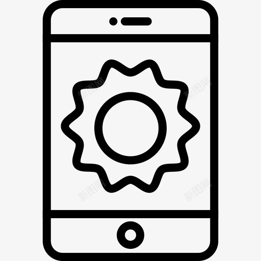 移动设置cog首选项图标svg_新图网 https://ixintu.com cog 移动工具 移动设置 首选项