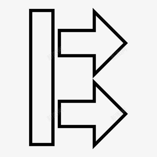 向右移动箭头方向箭头发送图标svg_新图网 https://ixintu.com 发送 向右移动箭头 方向箭头 移动 箭头轮廓 转移