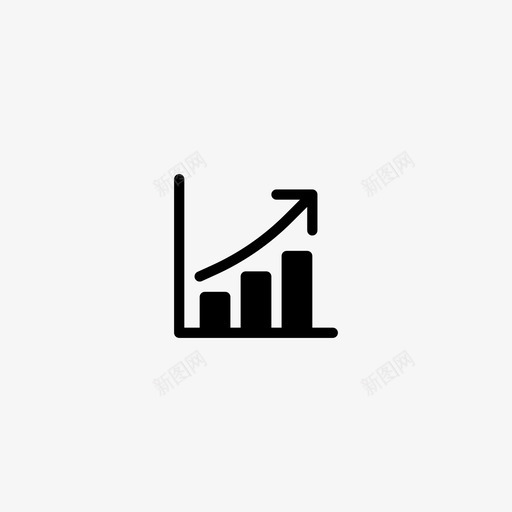 投资条形图增加图标svg_新图网 https://ixintu.com 增加 投资 条形图 移动银行用户界面设置字形