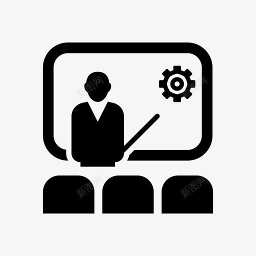 培训管理svg_新图网 https://ixintu.com 培训管理
