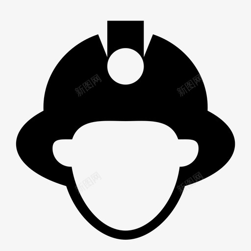 消防员svg_新图网 https://ixintu.com 消防员
