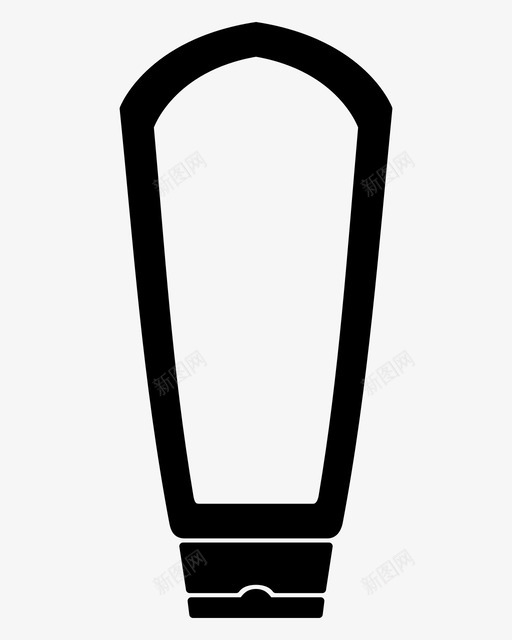 护发膏管子图标svg_新图网 https://ixintu.com 护发膏 管子