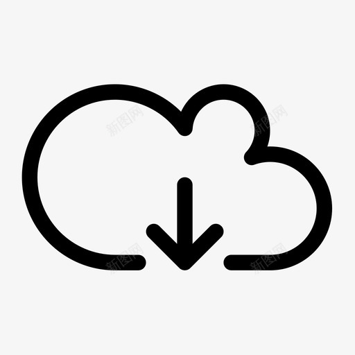 cc-cloud-downloadsvg_新图网 https://ixintu.com cc-cloud-download cloud download