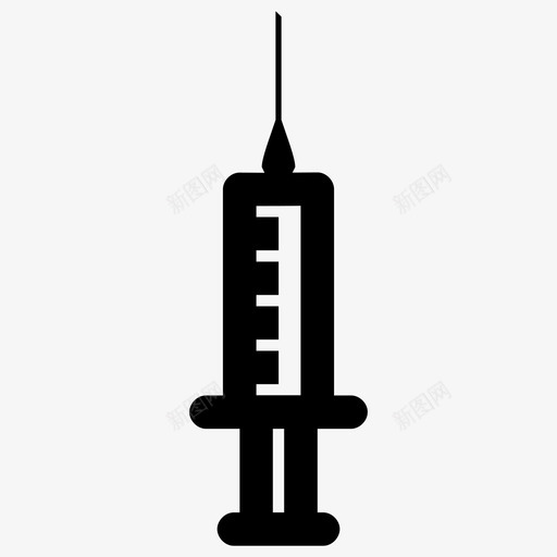 注射器健康保健图标svg_新图网 https://ixintu.com 保健 健康 医疗 注射器 疫苗接种