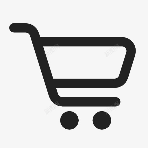 购物车购物ui图标呈圆形svg_新图网 https://ixintu.com ui图标呈圆形 购物 购物车