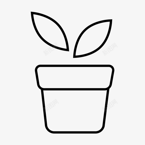 植物园艺园艺壶图标svg_新图网 https://ixintu.com 园艺 园艺壶 植物