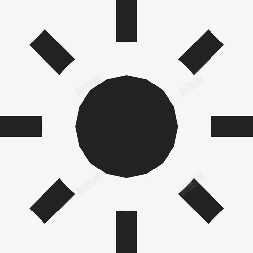 灯灯泡昏暗图标svg_新图网 https://ixintu.com 昏暗 灯 灯泡