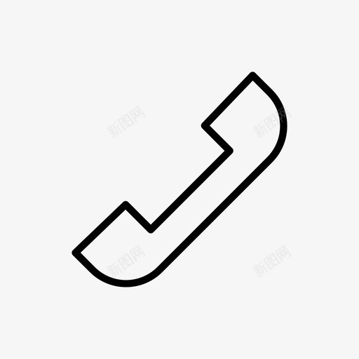 电话联系人拨号图标svg_新图网 https://ixintu.com 产品促销 拨号 电话 联系人