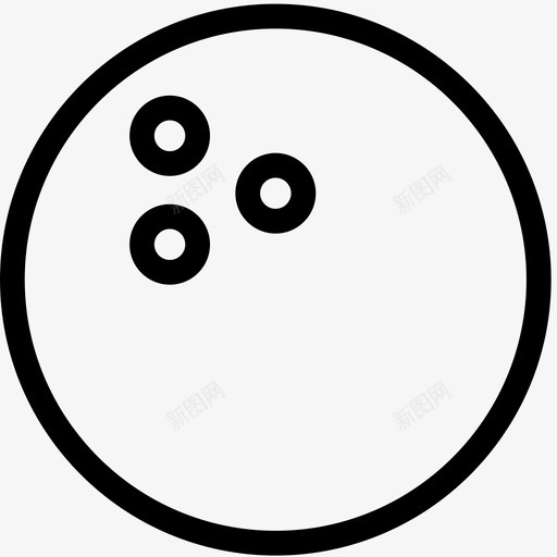 保龄球运动运动线图标svg_新图网 https://ixintu.com 保龄球 运动 运动线
