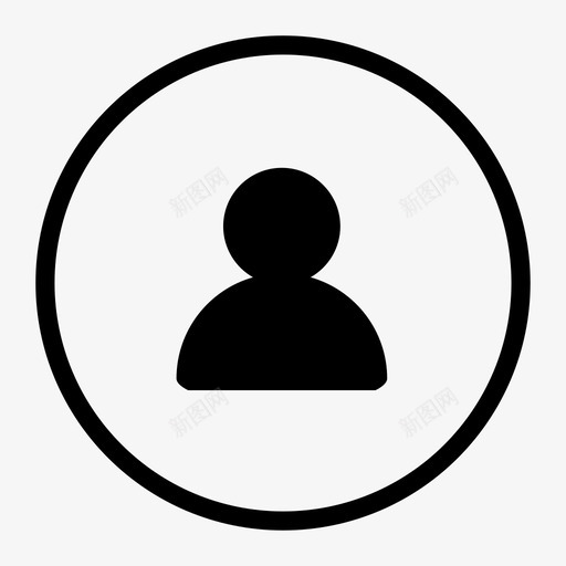 icon-我的页面svg_新图网 https://ixintu.com icon-我的页面