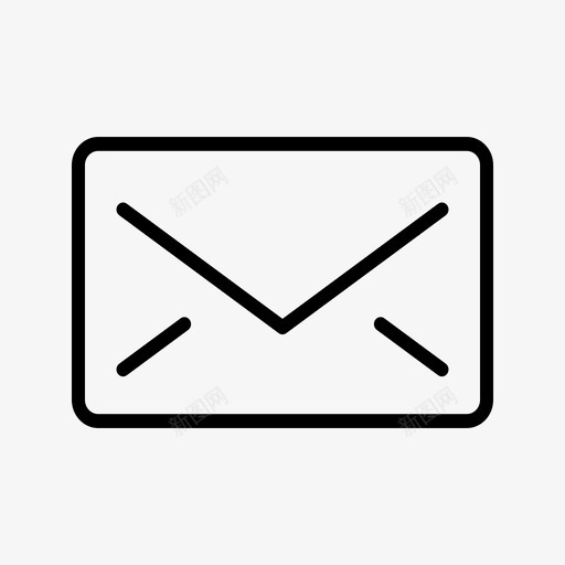 信封-邮件svg_新图网 https://ixintu.com 信封-邮件