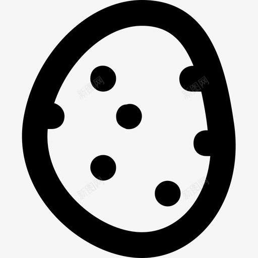 土豆食物薯条图标svg_新图网 https://ixintu.com 土豆 蔬菜 薯条 食品和饮料平滑线图标 食物