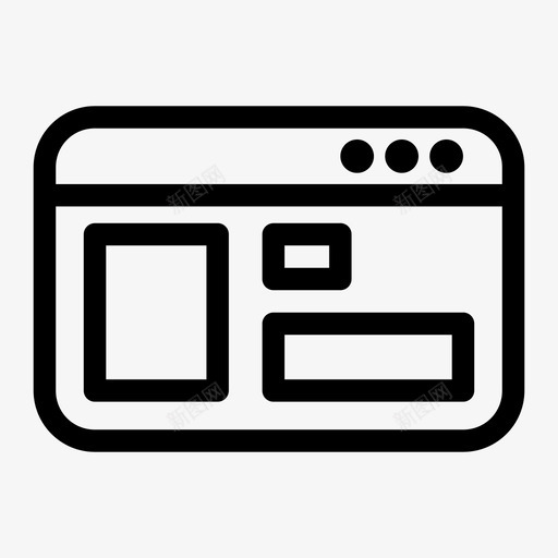 浏览器窗口浏览桌面图标svg_新图网 https://ixintu.com 互联网 桌面 浏览 浏览器窗口 笔记本电脑