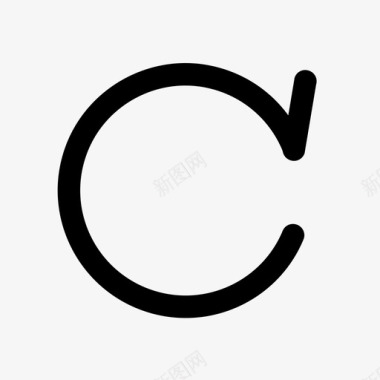 icon－添加水印－旋转图标