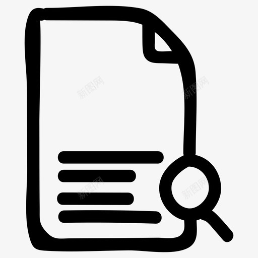 文件记录搜索图标svg_新图网 https://ixintu.com 搜索 文件 文件和文件夹手绘 记录