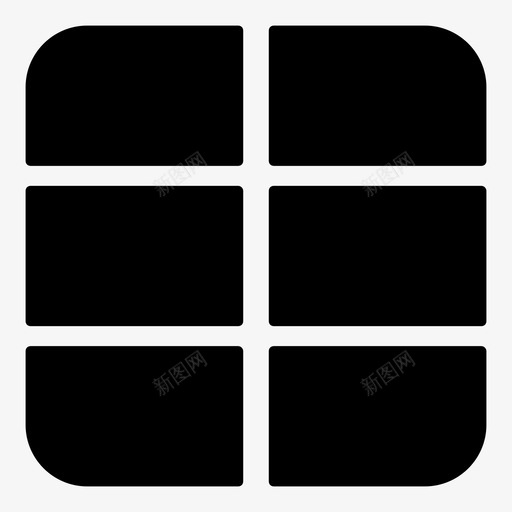 货物箱子集装箱图标svg_新图网 https://ixintu.com 交货 包装 箱子 线性方形填充 货物 集装箱