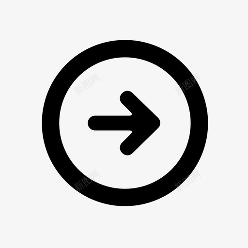 箭头右边图标svg_新图网 https://ixintu.com 右边 箭头