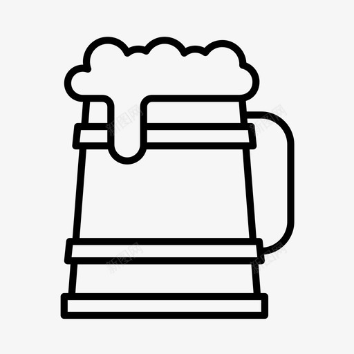 啤酒屋啤酒花园德国图标svg_新图网 https://ixintu.com 啤酒屋 啤酒节 啤酒花园 德国 慕尼黑