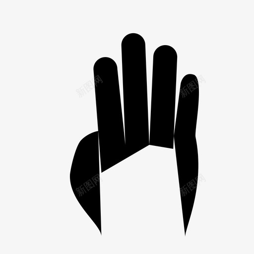 gesture_3fingers-56svg_新图网 https://ixintu.com gesture_3fingers-56