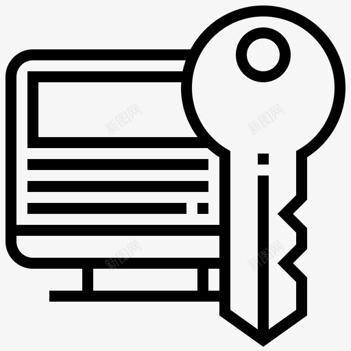 网页电脑按键图标svg_新图网 https://ixintu.com 按键 用户界面 电脑 网页设计