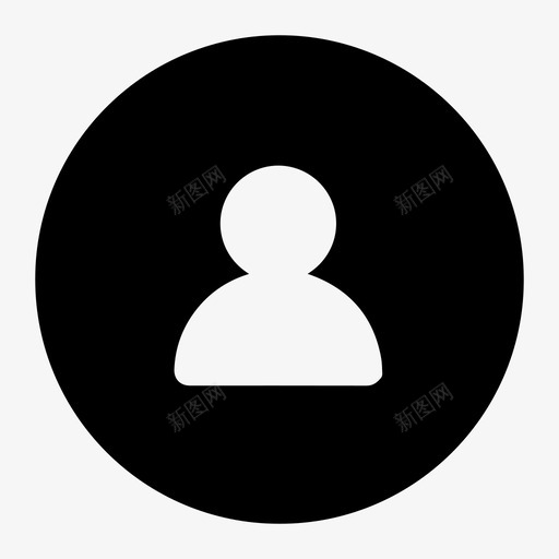 icon-我的页面反相svg_新图网 https://ixintu.com icon-我的页面反相