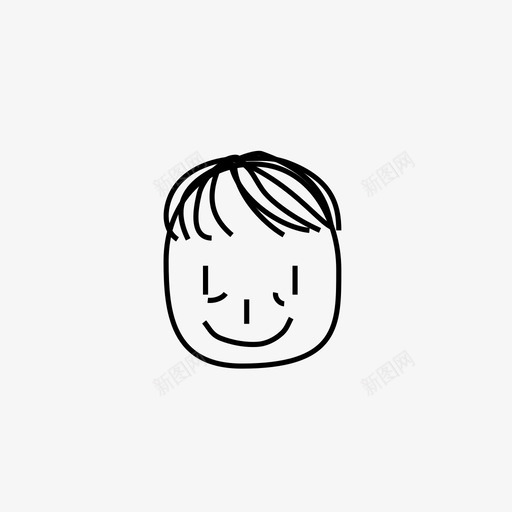 成人头像商人图标svg_新图网 https://ixintu.com 人物 商人 头像 成人 用户