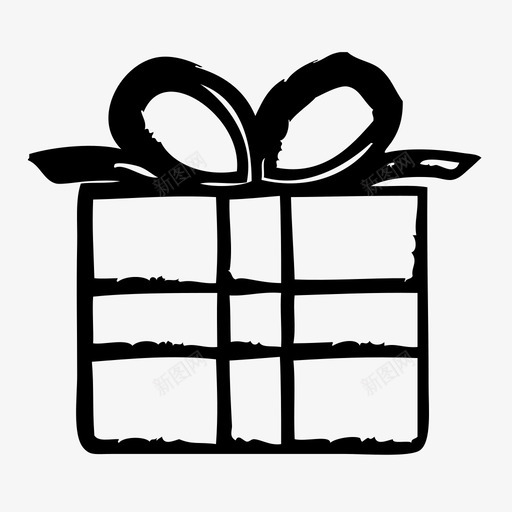 礼物爱情婚姻图标svg_新图网 https://ixintu.com 婚姻 婚礼 爱情 礼物 素描2