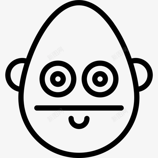 直男表情脸图标svg_新图网 https://ixintu.com 直男表情 脸