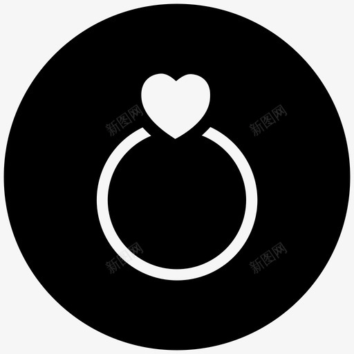 采购产品婚礼订婚戒指礼物图标svg_新图网 https://ixintu.com 庆祝 礼物 结婚戒指 结婚礼物 订婚戒指 采购产品婚礼 食物和蛋糕