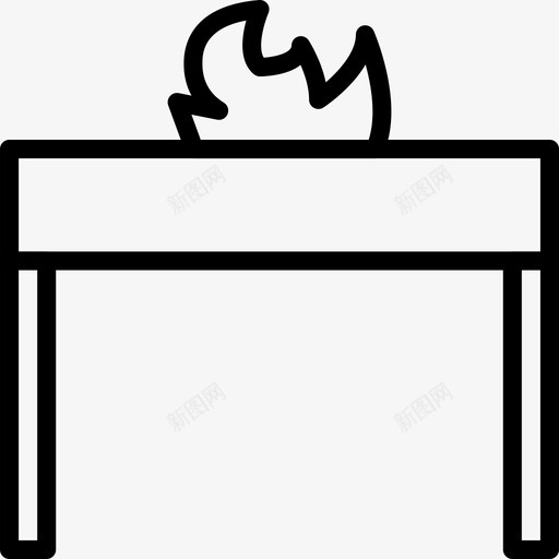 烧烤桌烤肉桌烹饪图标svg_新图网 https://ixintu.com 吃 烤肉桌 烧烤桌 烹饪 砸图标美食3大纲 饮料