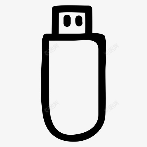 闪存驱动器数据内存图标svg_新图网 https://ixintu.com U盘 传输 内存 多媒体手绘 存储 数据 闪存驱动器