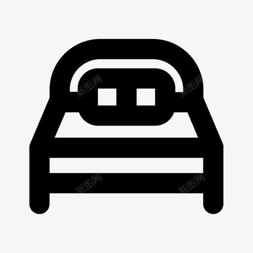 床图标svg_新图网 https://ixintu.com 床